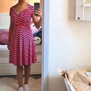 Leota Hot Pink Dress